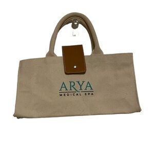 Arya Medical Spa Canvas Tote NEW